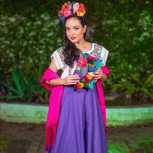 Mexican Folklorico Practice Skirt People